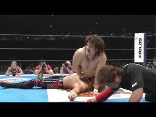 go shiozaki vs hiroshi tanahashi: wrestle kingdom 4